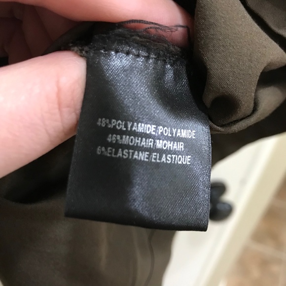 Lafayette 148 New York Brown Lace Up Dress,  2 - Picture 8 of 8